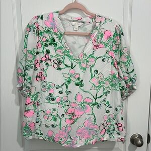Lilly Pulitzer Brinelle Top XL